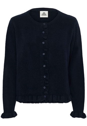 Tröjor/Koftor - KBNoabelle frill cardigan – Inkwell